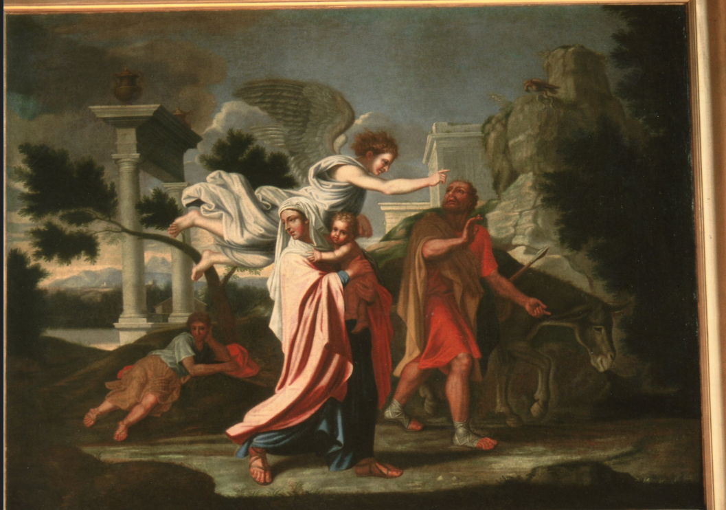 la fuite en Egypte - Nicolas Poussin - 1694-1665
